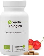 acerola biologica 170 mg 60 compresse estratto titolato in vitamina c
