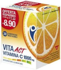act vita vitamina c compresse blu 30 unita