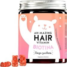 bears with benefits ah mazing hair vitamin con biotina senza zucchero