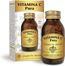 dr giorgini integratore alimentare vitamina c pura pastiglie 180 unita 90