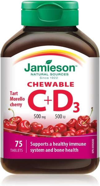 jamieson vitamina c d3 100 grammi 75 unita