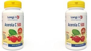 longlife acerola c 500 integratore masticabile di acerola con vitamina c
