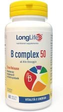 longlife b complex 50 11 vitamine del gruppo b formula completa alto