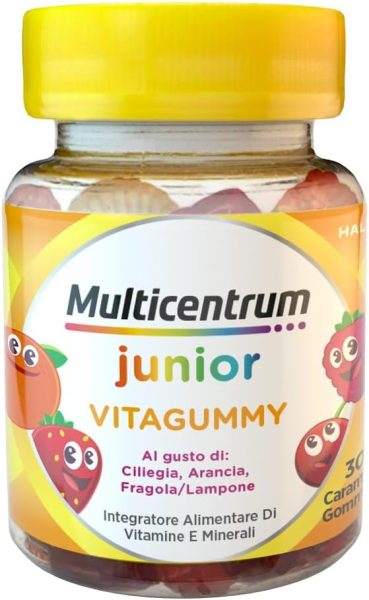 multicentrum vitagummy integratore alimentare di vitamine e minerali
