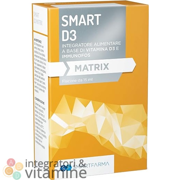 smart d3 matrix integratore di vitamina d3 e immunofos