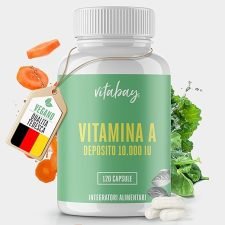 vitabay vitamina a integratore 10000 ui 120 capsule a rilascio prolungato