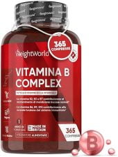 vitamina b complex ad alto dosaggio 365 compresse vegane di vitamine b