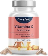 vitamina c naturale 240 capsule vitamina c acerola e rosa canina 400 mg