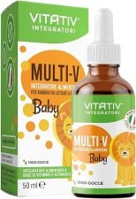 vitativ multi v baby integratore multivitaminico per bambini in gocce 50ml 1