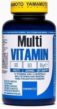 yamamoto nutrition multi vitamin 60 compresse integratore alimentare con
